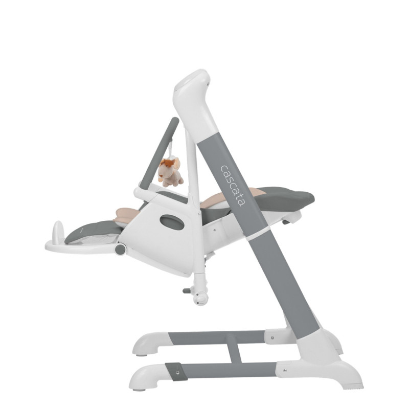 Стілець CARRELLO гойдалка Cascata CRL-10303/1 Space Grey/1/ MOQ