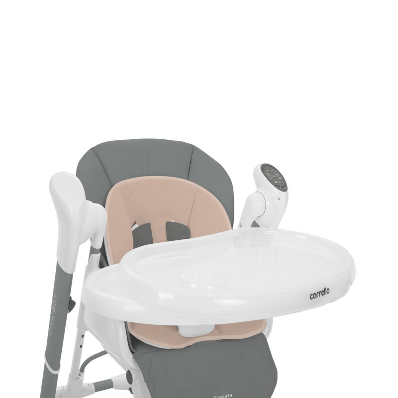 Стілець CARRELLO гойдалка Cascata CRL-10303/1 Space Grey/1/ MOQ