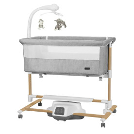 Ліжечко гойдалка CARRELLO Bloom CRL-10304 Anchor Grey Wooden /1/