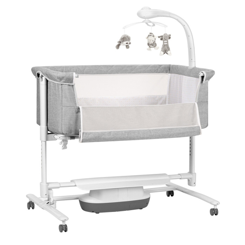 Ліжечко CARRELLO Дитяче гойдалка CRL-10304 Cadet Grey /1/ MOQ