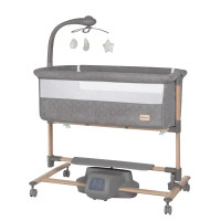 Ліжечко гойдалка CARRELLO Bloom CRL-10304 Eos Grey /1/