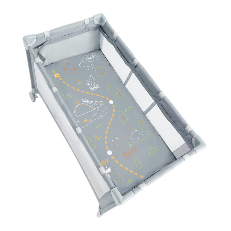 Манеж CARRELLO Piccolo+ CRL-11501/2 Chocolate Brown з двома рівнями дна /1/ MOQ