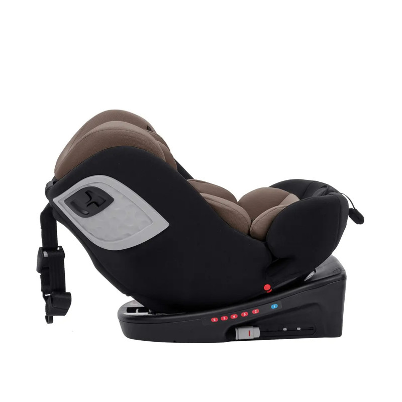 Автокрісло CARRELLO i-Safe CRL-11808 Melange Beige 0+1/2/3 ISOFIX з поворотом /1/