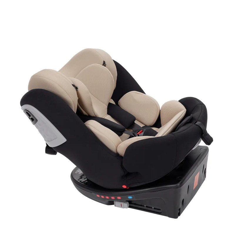 Автокрісло CARRELLO i-Safe CRL-11808 Melange Beige 0+1/2/3 ISOFIX з поворотом /1/