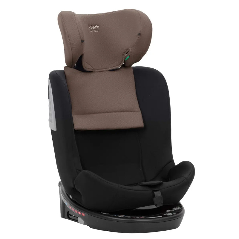 Автокрісло CARRELLO i-Safe CRL-11808 Melange Beige 0+1/2/3 ISOFIX з поворотом /1/
