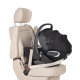 Автокрісло+база CARRELLO Vega CRL-14101/3AY Absolute Black i-Size 40-87см ISOFIX з обертанням /1/