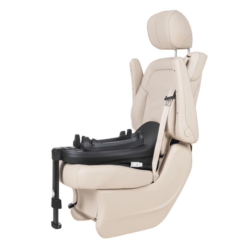 Автокрісло+база CARRELLO Vega CRL-14101/3AY Absolute Black i-Size 40-87см ISOFIX з обертанням /1/