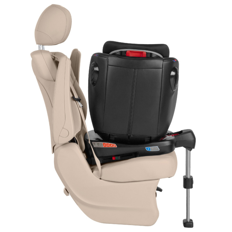 Автокрісло CARRELLO Asteroid+ CRL-15801 Onyx Black 0+1/2/3 ISOFIX з поворотом та опорною стійкою /1/