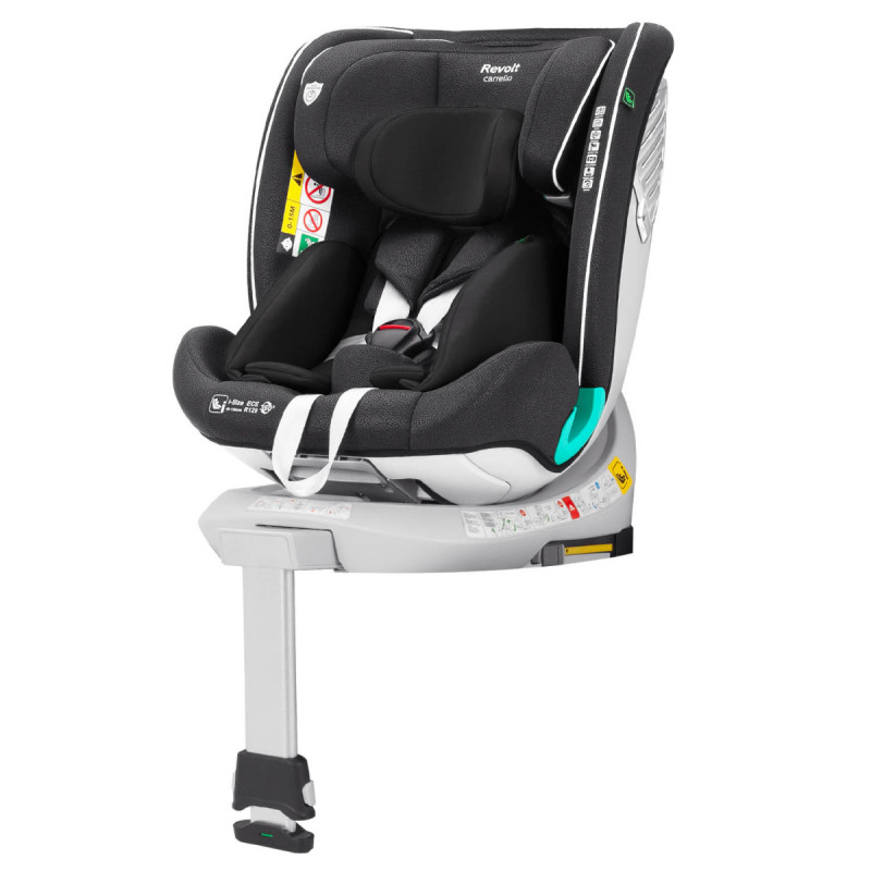 Автокрісло CARRELLO Revolt CRL-15805 Space Black i-Size 40-150см ISOFIX, поворот, опор.стійка /1/ CRL-15805 Space Black