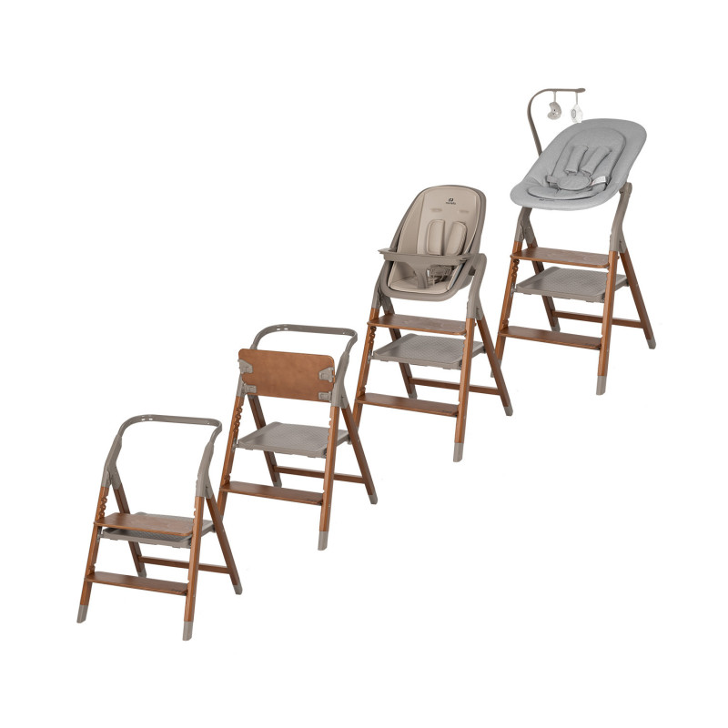 Стілець CARRELLO для годування Ergo CRL-16701 Night Grey /1/