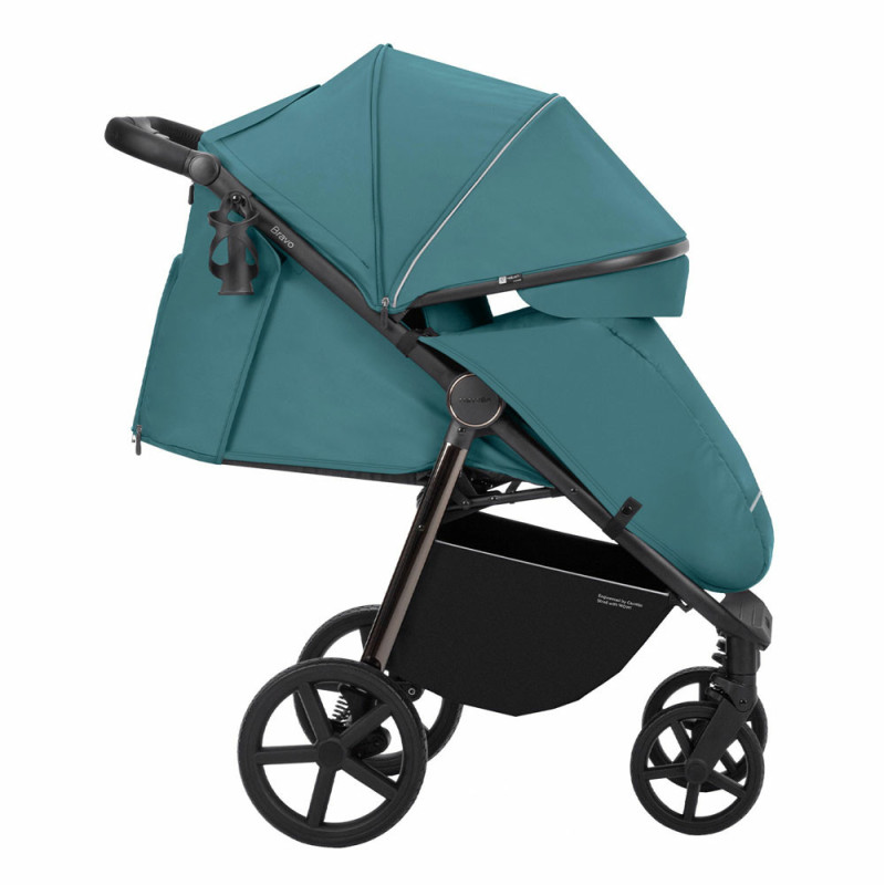 Прогулянкова коляска CARRELLO Bravo Plus 2023 CRL-5515 Jet Black