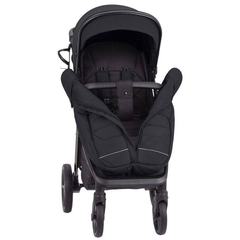 Прогулянкова коляска CARRELLO Bravo Plus CRL-5515 Jet Black 2024 NF /1/