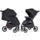 Прогулянкова коляска CARRELLO Bravo CRL-5515 Jet Black 2024 NF /1/