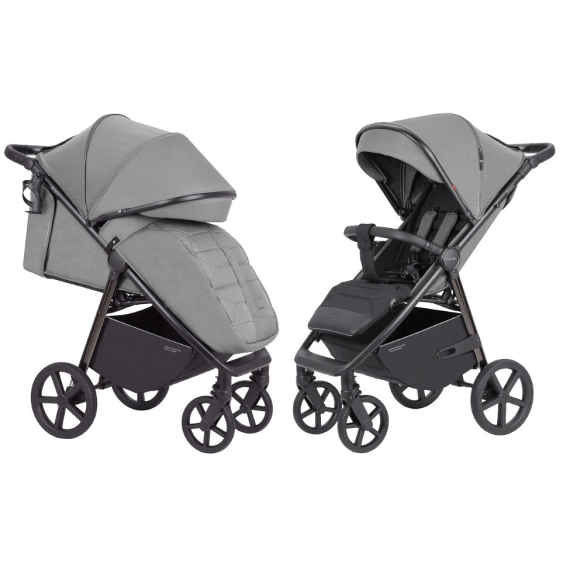 Прогулянкова коляска CARRELLO Bravo CRL-5515 Mist Grey /1/