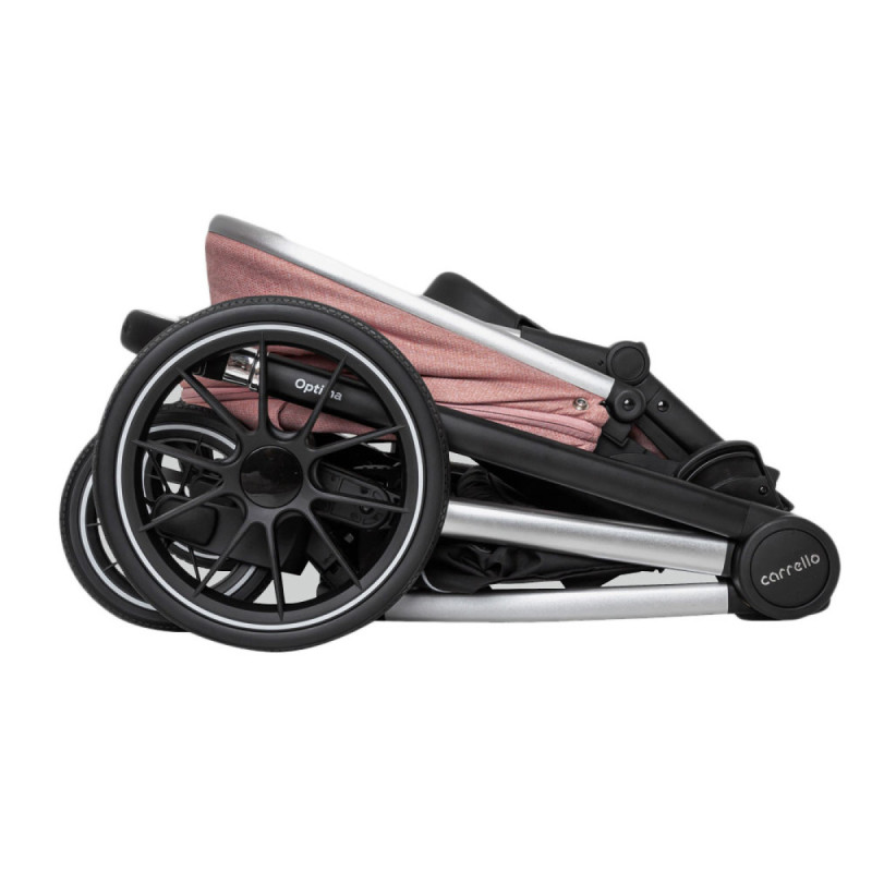 Універсальна коляска 2 в 1 CARRELLO Optima CRL-6503 2in1 Platinum Grey в льне /1/