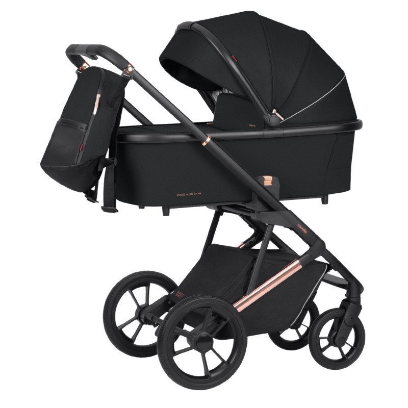 Універсальна коляска 2 в 1 CARRELLO Sigma CRL-6509 NF 2in1 Obsidian Black /1/