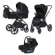Універсальна коляска 3 в 1 CARRELLO Ultimo Sable Black CRL-6519 Sable Black