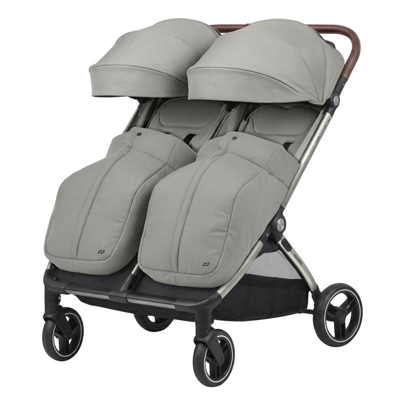 Прогулянкова коляска для двійні CARRELLO Link CRL-6533 Island Beige
