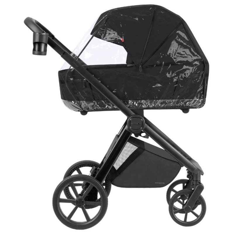 Універсальна коляска 3 в 1 CARRELLO Omega cosmo black