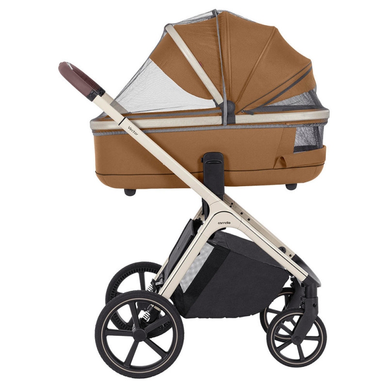 Універсальна коляска 2 в 1 CARRELLO Vector coral beige