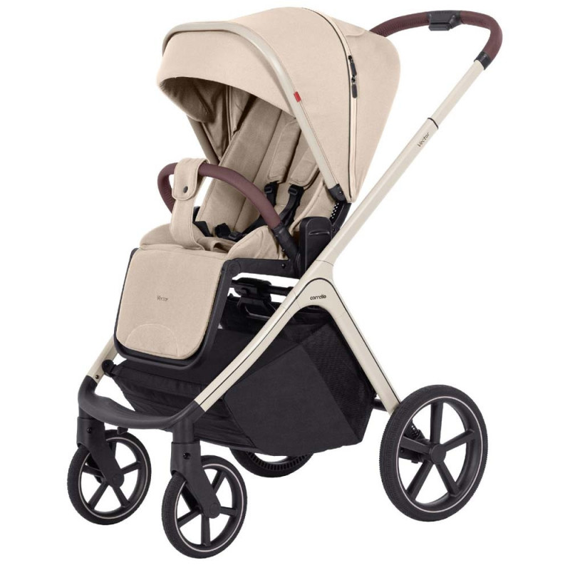 Універсальна коляска 2 в 1 CARRELLO Vector pearl black