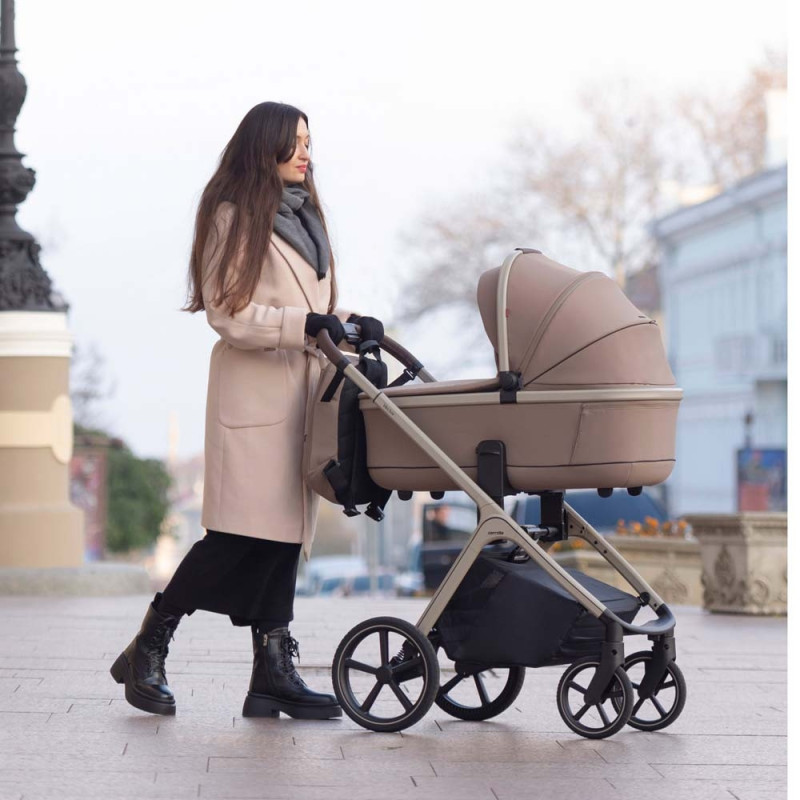 Універсальна коляска 2 в 1 CARRELLO Vector pearl black