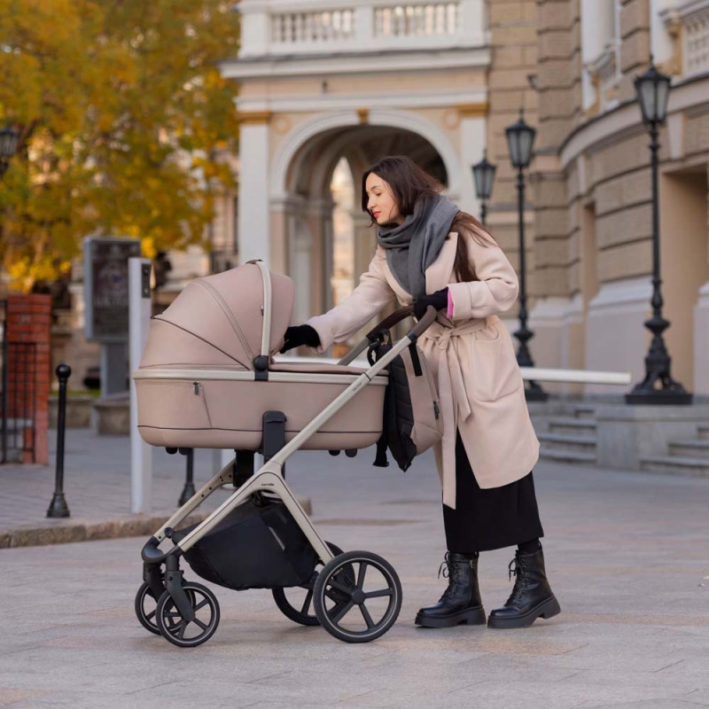 Універсальна коляска 2 в 1 CARRELLO Vector seashell beige