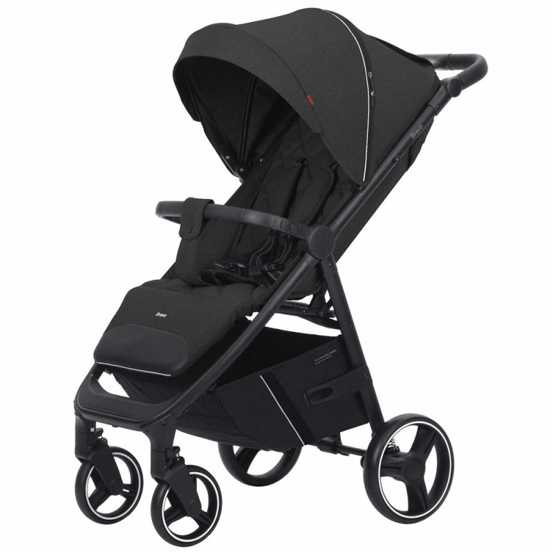 Прогулянкова коляска CARRELLO Bravo-2023 CRL-8512 Pure Black