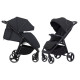 Прогулянкова коляска CARRELLO Bravo 2024 CRL-8512 Pure Black