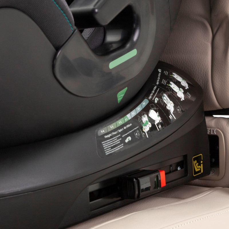 Автокрісло CARRELLO Avalon CRL-8805 Absolute Black i-Size 40-150см ISOFIX, поворот, опор.стійка /1/