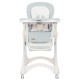 Стілець CARRELLO для годування Caramel CRL-9501/3 Cloud Grey /1/ MOQ