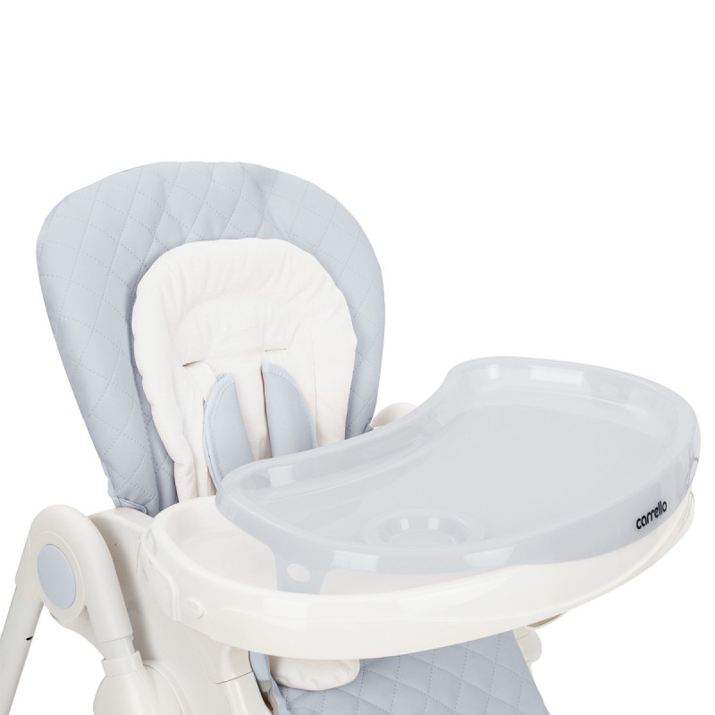 Стілець CARRELLO для годування Caramel CRL-9501/3 Cloud Grey /1/ MOQ