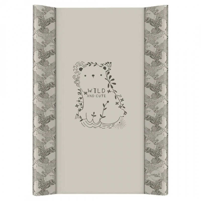 Сповивальний матрац жорстка Ceba Baby Hard Changing Mat Short, 50x70 см basic wild