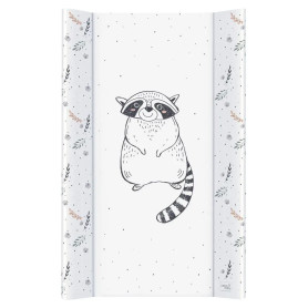 Сповивальний матрац жорстка Ceba Baby Hard Long Changing Pad, 50x80 см raccoon