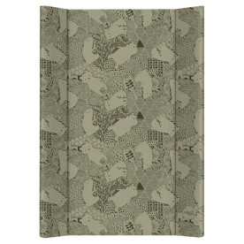 Сповивальний матрац Ceba Baby жорстка Hard Short Changing Pad, 50x70 см basic patterns