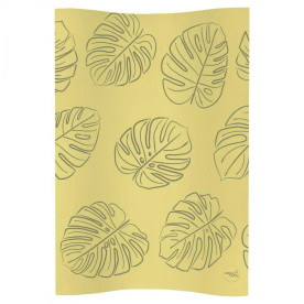 Сповивальний матрац Ceba Baby мʼякий Soft Profiled Changing Mat COSY, 48x70 см monstera mustard