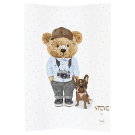 Сповивальний матрац мʼякий Ceba Baby Soft Profiled Changing Mat COSY, 48x70 см fluffy puffy steve