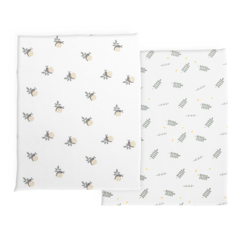 Простирадло на резинці Chicco Next2Me Forever Bamboo, 58х110 см, 2 шт.