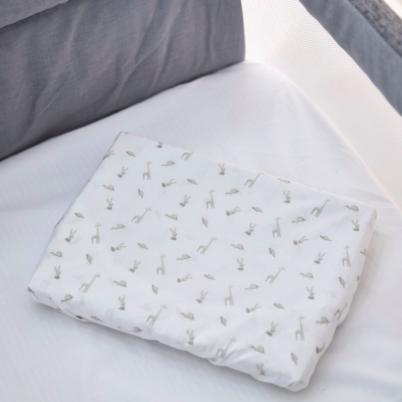 Простирадло на резинці Chicco Next2Me Cotton, 50х83 см, 2 шт.