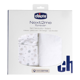 Комплект постільної білизни Chicco Next2Me Forever Cotton, 58х110 см Білий