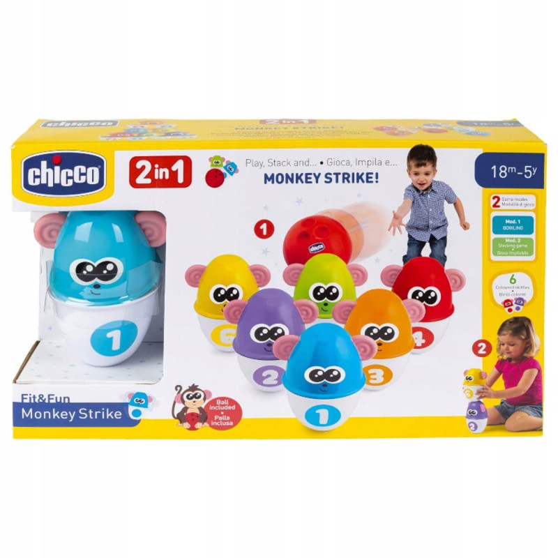 Іграшка Chicco “Страйк мавпи”