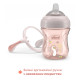 Поїльник з м'яким носиком Chicco "Transition Cup", 200 мл, 4м+ Коричневий