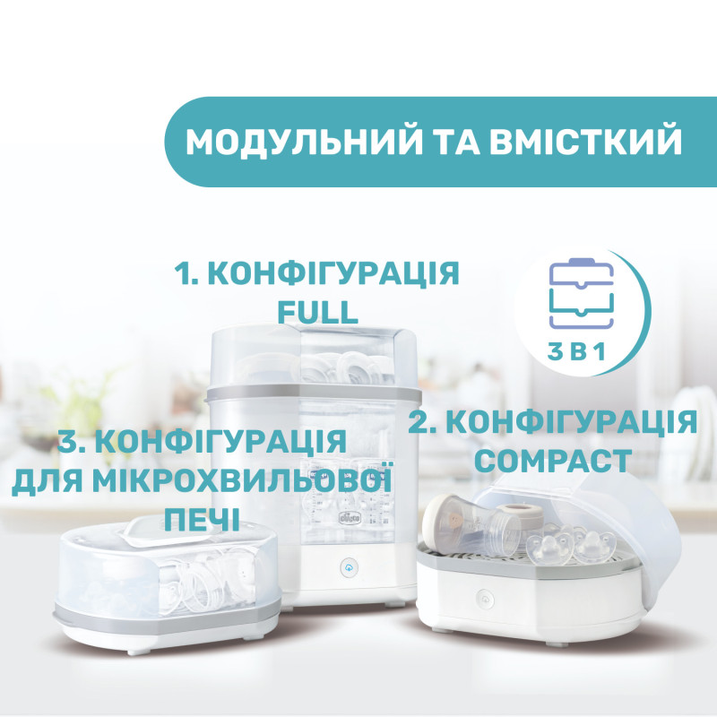 Стерилізатор Chicco електричний паровий