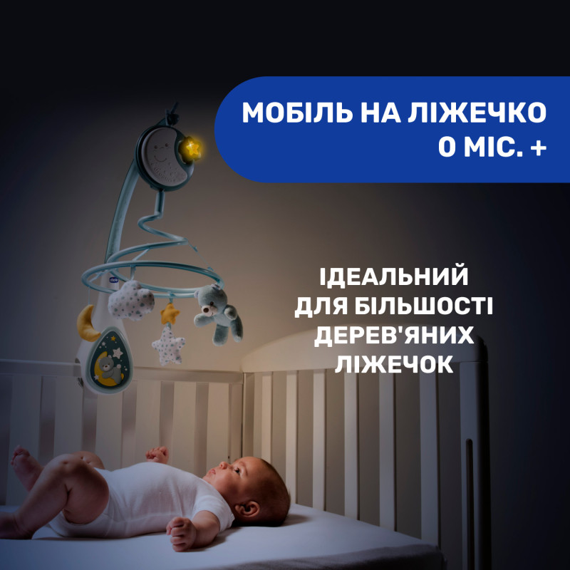 Мобіль на ліжечко Chicco "Next2Dreams" Синій