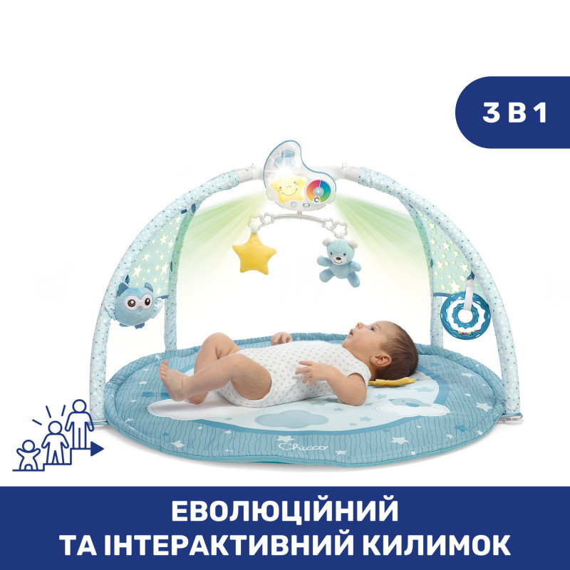 Розвиваючий килимок Chicco "Enjoy Colours" Синій