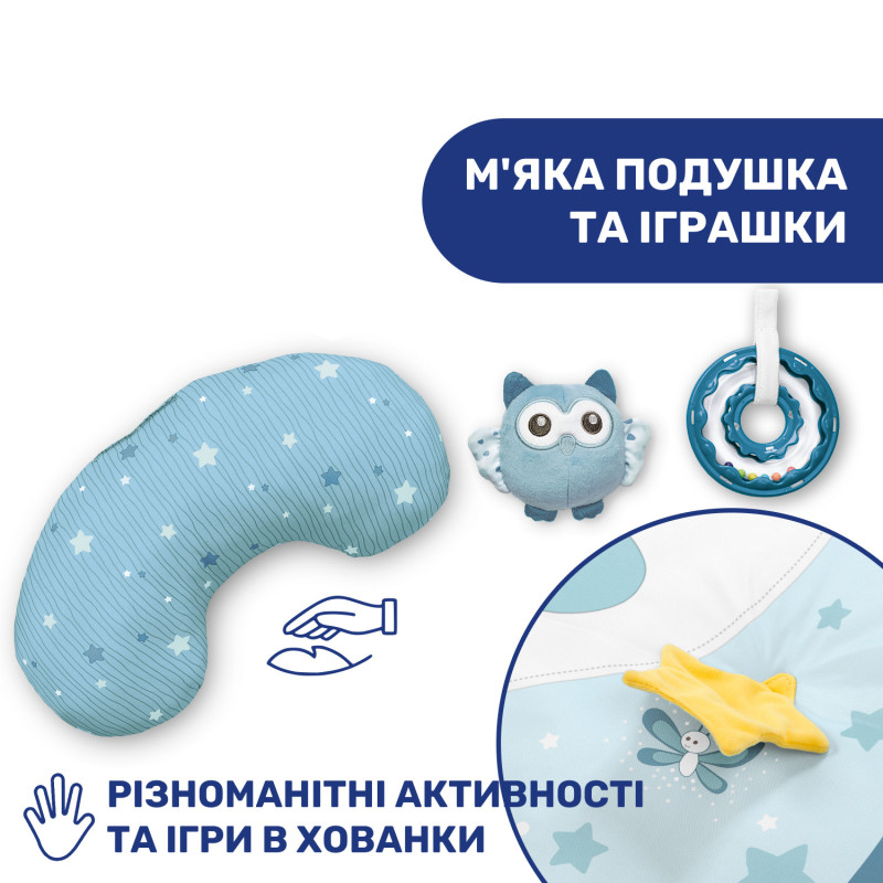 Розвиваючий килимок Chicco "Enjoy Colours" Синій