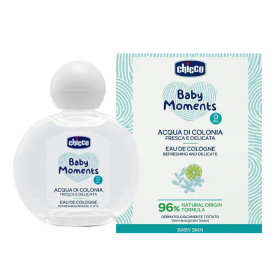 Одеколон дитячий освіжаючий Chicco Baby Moments, 100 мл