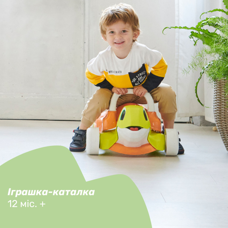 Іграшка-ходунки 2 в 1 Chicco Eco+ “Черепаха”