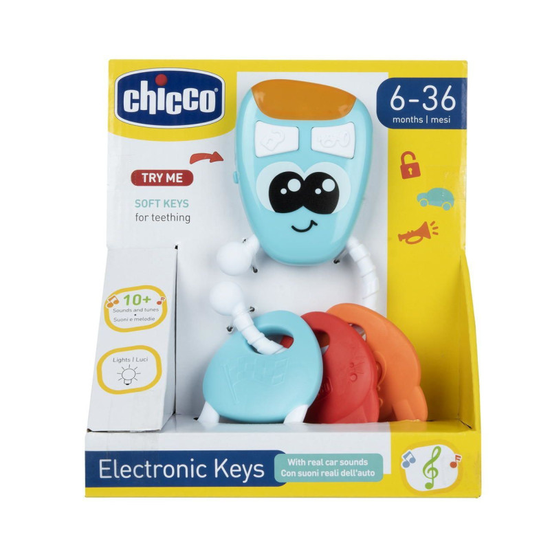 Брязкальце музичне Chicco "Електронні ключі"