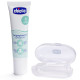 Набір Chicco "My First Toothbrush Set": зубна щітка-масажер і гель